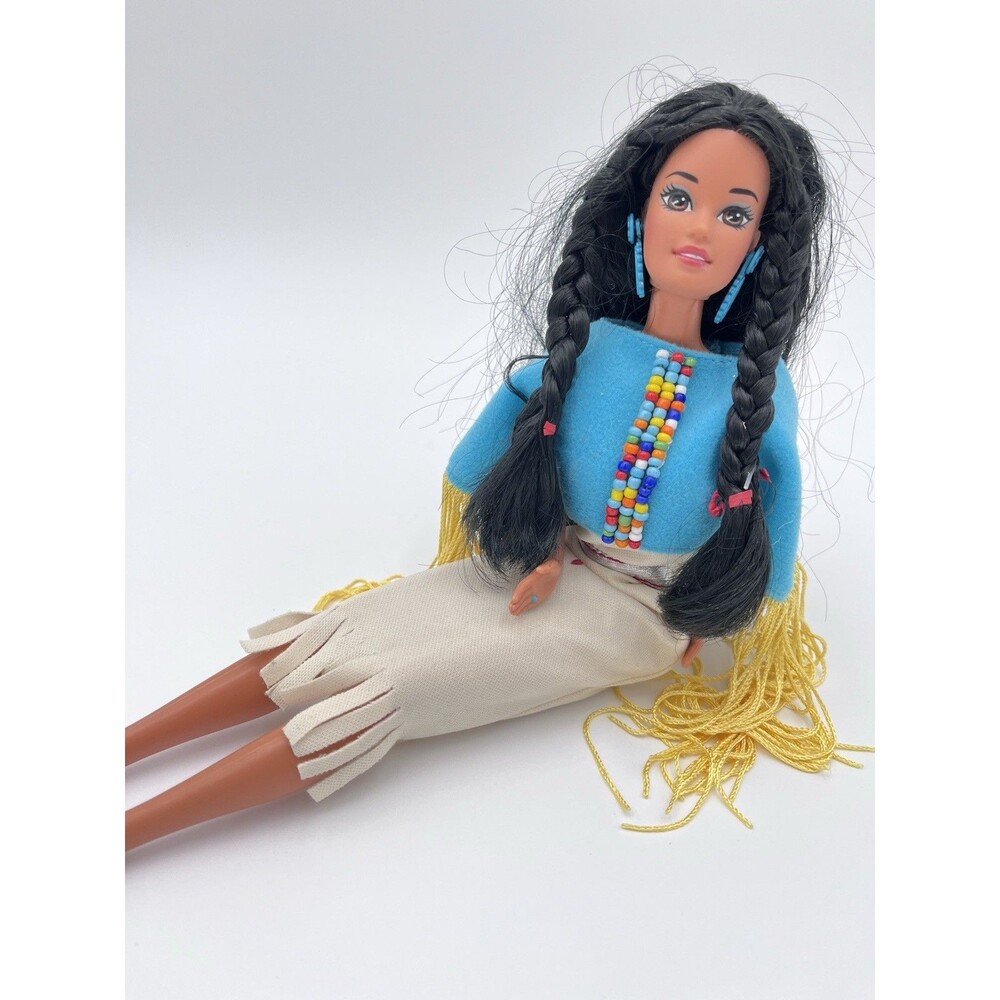 Mattel 1993 Native American Second Edition Barbie Dolls of The World